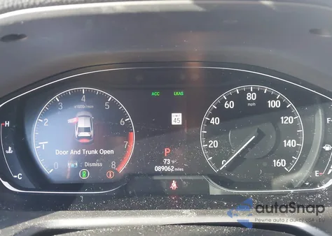 2018 Honda Accord Ex z USA, uszkodzony, nr VIN 1HGCV1F44JA106608